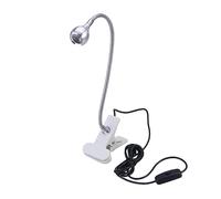 Homoyoyo 360degré Lampe à Led à Pince Réglable Lampe De Bureau Avec Support Usb Lumière Blanche Pour Lecture Lit Et Bureau