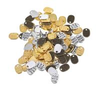 Homoyoyo 360pièces Pendentifs Diy Made with Love Pour Colliers Et Bracelets Accessoires De Bijoux Charmes Amour Pour Création Artisanale