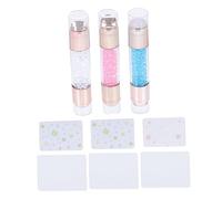 Homoyoyo 3ensembles Tampons Pour Nail Art French Tip Outils De Manucure Diy Sceaux Pour Application De Vernis à Ongles