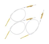 Homoyoyo 3pièces Aiguilles Allumage Pour Cuisinière à Gaz Avec Câble Remplacement Pour Foyer Domestique Technologie Allumage Par Impulsion Sûre Et Rapide Compatible Cuisine Restaurant Et Hô