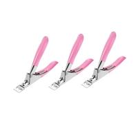 Homoyoyo 3pièces Coupe-ongles Ciseaux à Ongles Outil de Manucure Set de Coupe-ongles Coupe Ongle Forme de U pour Pédicure et Manucure