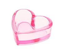 Homoyoyo 3pièces Dappen Cup Verre Forme De Cœur Pour Manucure Récipient Pratique Pour Et Outils De Nail Art Élégant Et Fonctionnel Parfait Pour Accessoires De Beauté