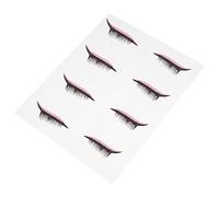 Homoyoyo 4 Autocollants Eyeliner Adhésifs Décalcomanies Imperméables pour Cils Look Attrayant et Idéaux pour Festivals et Maquillage de