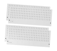 Homoyoyo 4 Feuilles Autocollants Numérotés pour Manucure Étiquettes Adhésives pour Code Couleur de Vernis à Ongles Stickers Numérotés pour Organisation Rapide et