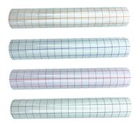 Homoyoyo 4 feuilles Film Transfert Vinyle Transparent Autocollant Medium pour Stickers Vitres Murs DIY