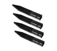 Homoyoyo 4 pièces Accessoires Piquets de Jardin Robustes Métal Remplacements pour Lampes Solaires Extérieures Piquets pour Éclairage Paysager Faciles à Installer et Durables