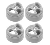 Homoyoyo 4 Pièces Bague en Caoutchouc de Sortie de cuiseuse à Riz Tampon de Silicone à Vapeur Sceau de Silicone à Couvercle de cuiseur à Riz Joint de Ventilation Grey