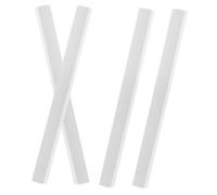 Homoyoyo 4 pièces Bande de Remplacement Caoutchouc pour Pelle à Poussière Bandes Souples et Résistantes Protection des Bords Accessoires pour Balayette