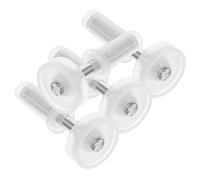 Homoyoyo 4 pièces Charnières Pivotantes pour Porte Double Pliantes Acier Inoxydable Quincaillerie Robuste pour Portes de Placard Kit Facile à Installer Support Stable et Fonctionnement