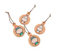 Homoyoyo 4 Pièces Décapsuleur Magnétique avec Design Cartoon Poignée Ronde Ergonomique pour Soda et Boissons Aimant Réfrigérateur pour Rangement Pratique
