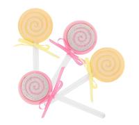 Homoyoyo 4 Pièces Double Sided Lollipop Foot File Pedicure Tool Pumice Stone Remover For Calluses Dead Skin Exfoliator With Ergonomic Grip For Feet And Hands