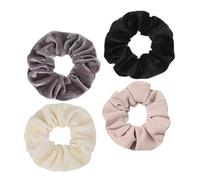 Homoyoyo 4 Pièces En Velours Côtelé Pour Femmes - Accessoires De Cheveux Élastiques - Rubans Et Tiaras Élégants Pour Filles Idéal Pour Les Coiffures Quotidiennes Et Les