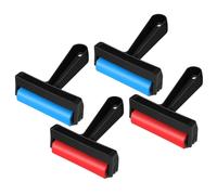 Homoyoyo 4 Pièces Encreurs Plastiques pour Scrapbooking Gel pour Impression et Bricolage Garçon Fille Faciles à Nettoyer Résistants et Polyvalents pour Papier Tissu