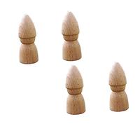 Homoyoyo 4 pièces Figurines à Peindre Kit DIY pour Garçon Fille Jouets Créatifs sans Peinture Accessoires de Bricolage pour Garçon et Fille