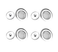 Homoyoyo 4 pièces Filtres Drainage Évier Inox Tamis Métallique Anti-blocage Maille Fine Résistante pour Cuisine Protection Anti-obstruction