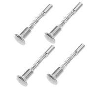 Homoyoyo 4 pièces Goupilles à Ressort pour de Remplacement de Verrouillage à Ressort pour Accessoires de Lit Facile à Installer Durable et Pratique pour Cages et Meubles