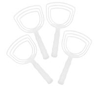 Homoyoyo 4 pièces Grattoir à Écailles Poisson Professionnel avec Manche Ergonomique et Résistant Outil de Cuisine Polyvalent pour Nettoyage sans Abîmer la Chair