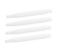 Homoyoyo 4 Pièces Gua Sha Massage Stick Pierre Blanche Polie Acupuncture Précis pour Massage Du Visage Soulagement Du Stress et Points de Trigger Outil Multi-usage pour Relaxation