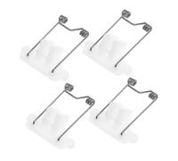 Homoyoyo 4 Pièces Kit de Rechange pour Tondeuse à Cheveux Électrique avec Tête Oscillante de Précision Ressorts de Tension et Bloc de Guidage Plastique pour Entretien DIY