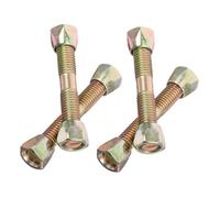 Homoyoyo 4 pièces Kit Vis de Connexion pour Fauteuil Suspendu Ressort Crochet Hamac Fixation Chaise Balançoire Accessoires Structure Meubles Installation Facile et Sécurisée