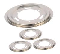 Homoyoyo 4 Pièces Lot De Lèchefrites Pour Cuisinière Lèchefrite Pour Brûleur De Cuisinière Pour à Gaz Plateaux Pour Brûleurs De