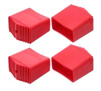 Homoyoyo 4 Pièces Marchepied Caoutchouc Isolé Patins Antidérapants pour Échelle Protection Antidérapante et Amortisseur pour Atelier et Chantier