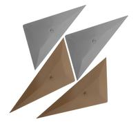 Homoyoyo 4 Pièces Outils Automatiques De Raclette Triangle pour Film De Voiture - Grattoir D'Enveloppe De Vinyle - Accessoires De De Film Et Teinte De Fenêtre