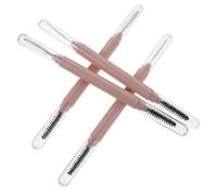 Homoyoyo 4 Pièces Peigne à Cils Inox avec Brosse Mascara et Séparateur Outil de Maquillage Portable pour Séparation et Définition des Cils