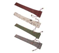 Homoyoyo 4 pièces Pochettes de Protection pour Éventails Pliants Sacs de Rangement Légers et Compacts pour Éventails à Main Housses Polyvalentes de Couleurs Élégantes