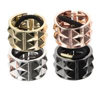 Homoyoyo 4 pièces Porte Queue de Cheval Petits Élastiques Robustes pour Cheveux Longs Accessoires Décoratifs pour Sport et Fêtes