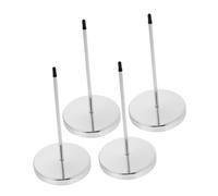 Homoyoyo 4 Pièces Porte-reçus Acier Inoxydable Support Tickets et Résistant Chaleur pour Restaurant Bureau et Cuisine Organise Commandes et Mémos Efficacement
