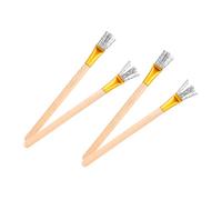 Homoyoyo 4 Pièces Pottery Wire Texture Brush With Wooden Handle Metal Wire Clay Sculpting Tool For Ceramic Texture Processing And Removal For Pottery Dressing And Sculpture
