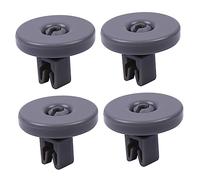 Homoyoyo 4 pièces Roues de Remplacement pour Lave Vaisselle Lot de Compatibles Plupart des Modèles Faciles à Installer Robustes et Durables