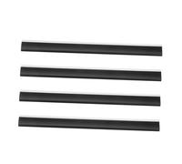 Homoyoyo 4 pièces Set de Bandes de Bordure Plastique pour Pelle à Poussière et Souple Remplacement pour de Unique Débris pour Nettoyage