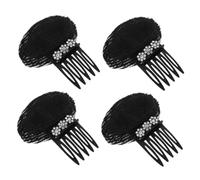 Homoyoyo 4 pièces Set de Pinces Cheveux Décoratives Clips Invisibles Sans Trace Accessoires Coiffure Élégants pour Mariage et Événements Spéciaux