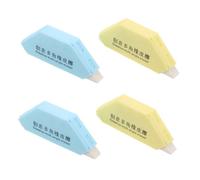 Homoyoyo 4 Pièces Sketch Erasers Multi Angle Minimal Debris Soft Rubber For Artists And Students Clean Finish Drawing Tools For Sketching And Detailed Art