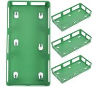 Homoyoyo 4 pièces Support pour Fleurs avec Ventouse Rectangulaire pour Décoration Mariage Plateau pour Mousse Végétale et Compositions Fraîches sur Voiture Maintien Sécurisé sans Dommage