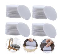 Homoyoyo 40 Paires Fixateur Antidérapant pour Drap et Coussin de Canapé Blancs Sticker Anti-Glisse pour Salon et Chambre Maintien Stable et Réutilisable