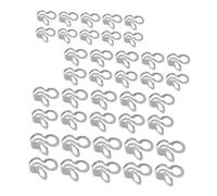 Homoyoyo 40 pièces Fermoirs de Chaîne Acier Titanium pour Fabrication de Bijoux DIY Connecteurs Robusts pour Création