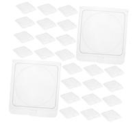 Homoyoyo 40pièces Palette de Maquillage Vide Transparent Unités pour Blush et Highlighter DIY Boîtes à Fards Rechargeables