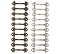 Homoyoyo 40pièces Poignées Miniatures Pour Tirage De Boîtes Et Décorations Vintage Et Accessoires Pour Meubles