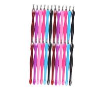Homoyoyo 48 Pcs Fourche Cuticule Trimmer Et Poussoir - Outils De Manucure Doux Avec Double Tête Pour Retirer Peau Morte Et Fourche Ongle