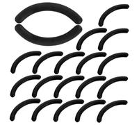 Homoyoyo 48 Pièces Eyelash Curler Replacement Pads Soft Rubber Silicone Insert With Storage Box For Gentle Curling And Easy Installation