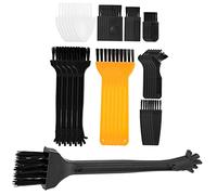 Homoyoyo 48 pièces Lot de Petites Brosses de Nettoyage pour Rasoir Électrique Accessoires de Remplacement pour Éliminer Poussière et Électricité Brosses Compactes pour Étroits et Usage