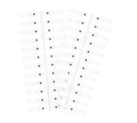 Homoyoyo 48 Pièces Magnetic Nail Polish Sample Sticks Display Card With Detachable Design For Practice And Training Nail Art Tips Board For Beginners And Diy Manicure