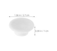 Homoyoyo 4pièces Bouchon De Vidange Pour Congélateur Remplacement De Bouchon De Vidange Caoutchouc Flexible Rond Pour Réfrigérateurs