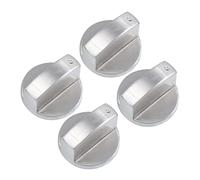 Homoyoyo 4pièces Bouton de Commande de Cuisinière Alliage de Zinc pour Brûleur et Four Remplacement pour Cuisinière