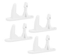 Homoyoyo 4pièces Butée De Porte Plastique Pour Machine à Laver Accessoires Compatibles Pour Lave-linge Installation Facile Et