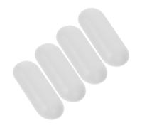 Homoyoyo 4pièces Couvercle Toilettes Wc Butées Silicone Transparentes Pour Abattant Protection Joints Lot