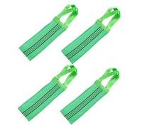 Homoyoyo 4pièces Lingette De Toilette Exfoliante Multi-usages Pour Corps Avec Forme Allongée Pour Nettoyer Efficacement Les Zones Difficiles D'accès Au Dos Fabriquée à Partir De Matériaux d